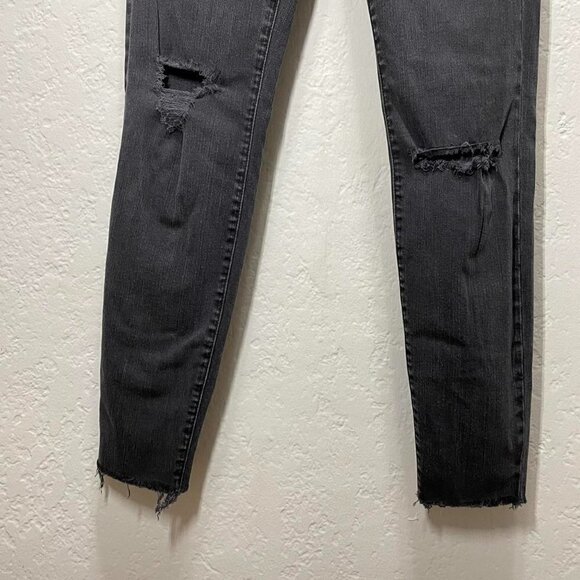 MADEWELL 9" High-Rise Skinny Jeans in Black Sea size 27 - Picture 6 of 9